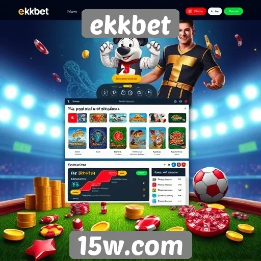 Interface e usabilidade do site ekkbet